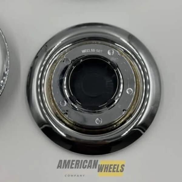 Silver Chrome GMC Wheel Center Caps 4-PCS Floating Set - Image 3