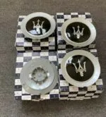 Maserati Ghibli Wheel Center Caps (Set of 4) 152mm(59mm) #670013626 - Image 6