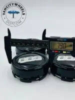 4Pcs BBS AG Wheel Center Caps black & Silver Kraftfahrzeugtechnik - Image 7