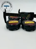 4pcs BBS Kraftfahrzeugtechnik AG Wheel Center Caps-Premium Red Yellow - Image 7