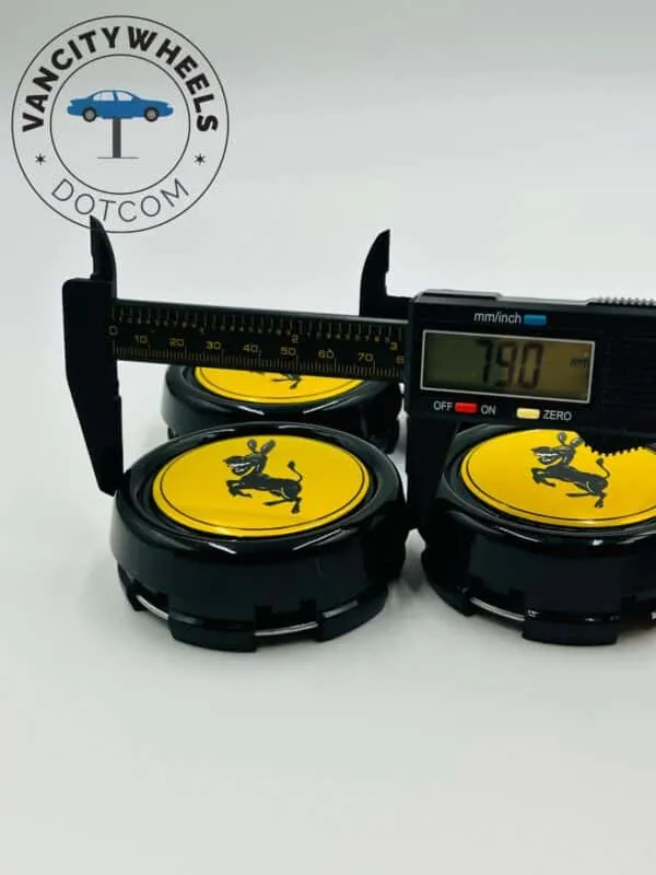 Ferrari Donkey Horse Wheel Caps – 60mm (4Pcs) - Image 7