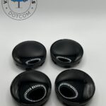 Black Wheel Center Caps (4Pcs) 60mm