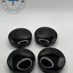 Black Wheel Center Caps (4Pcs) 60mm