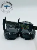 Black Wheel Center Caps 60mm – Sleek Fit (4Pcs) - Image 7