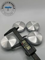 Chrome Wheel Center Caps – 4Pcs Set for Enhanced Wheel Style - Image 4