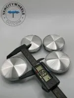 Chrome Wheel Center Caps – 4Pcs Set for Enhanced Wheel Style - Image 4