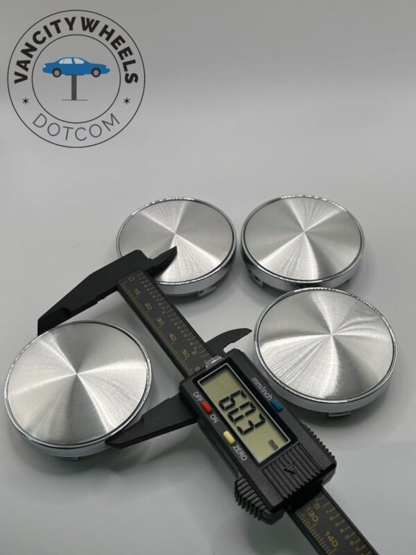 Chrome Wheel Center Caps – 4Pcs Set for Enhanced Wheel Style - Image 4