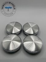 Chrome Wheel Center Caps – 4Pcs Set for Enhanced Wheel Style - Image 2