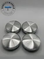 Chrome Wheel Center Caps – 4Pcs Set for Enhanced Wheel Style - Image 2