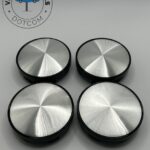 Premium Chrome 4Pcs Wheel Center Caps