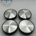 Premium Chrome 4Pcs Wheel Center Caps