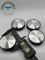 Chrome Wheel Center Caps – 4Pcs Set for Enhanced Wheel Style - Image 3