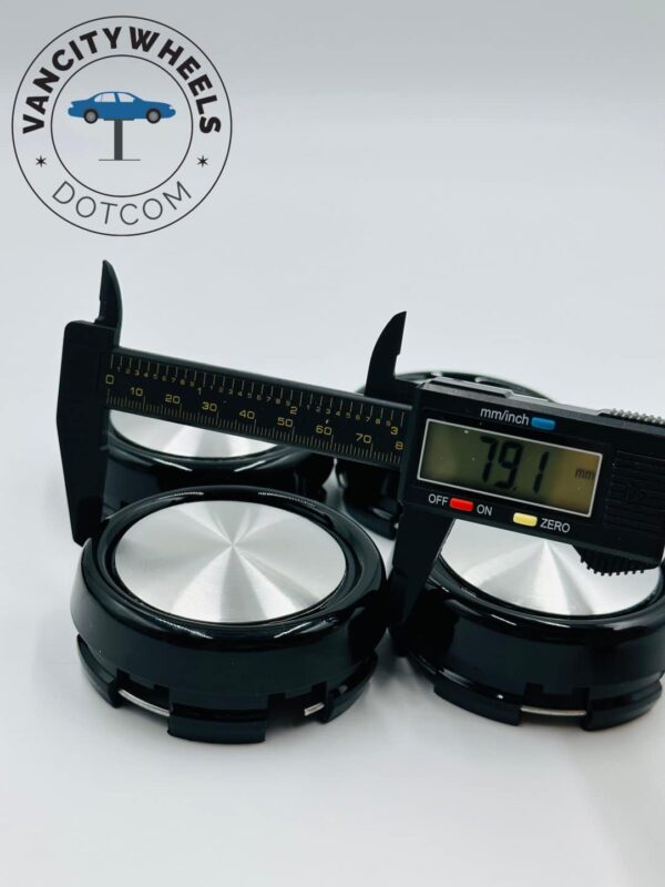 Chrome Wheel Center Caps – 4Pcs Set for Enhanced Wheel Style - Image 7