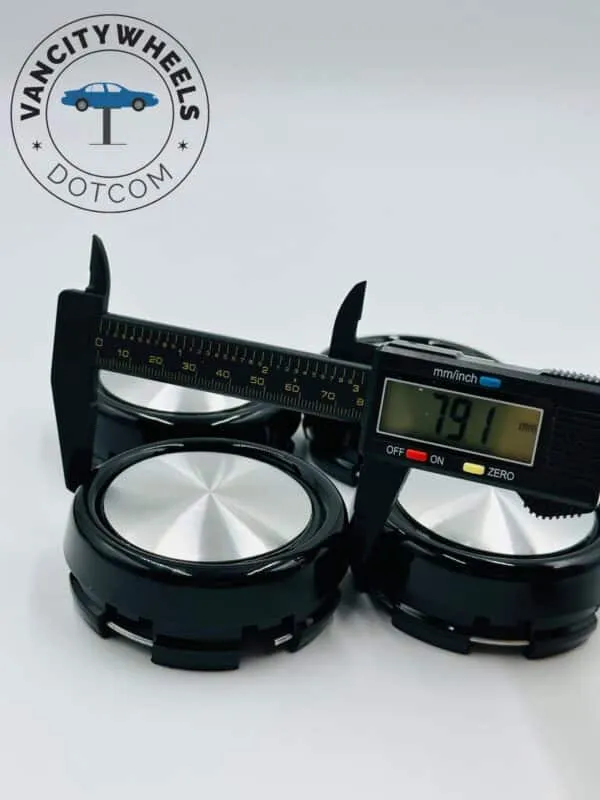 Chrome Wheel Center Caps – 4Pcs Set for Enhanced Wheel Style - Image 7