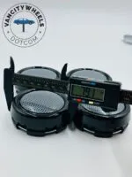 Grey Wheel Center Caps – Stylish Design (4Pcs) - Image 7