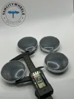 Grey Wheel Center Caps – Stylish Design (4Pcs) - Image 4