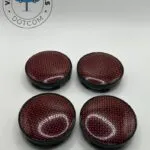 Red & Black Wheel Center Caps – Upgrade Your Vehicle’s Style