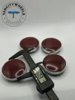 Red & Black Wheel Center Caps – Upgrade Your Vehicle’s Style - Image 4