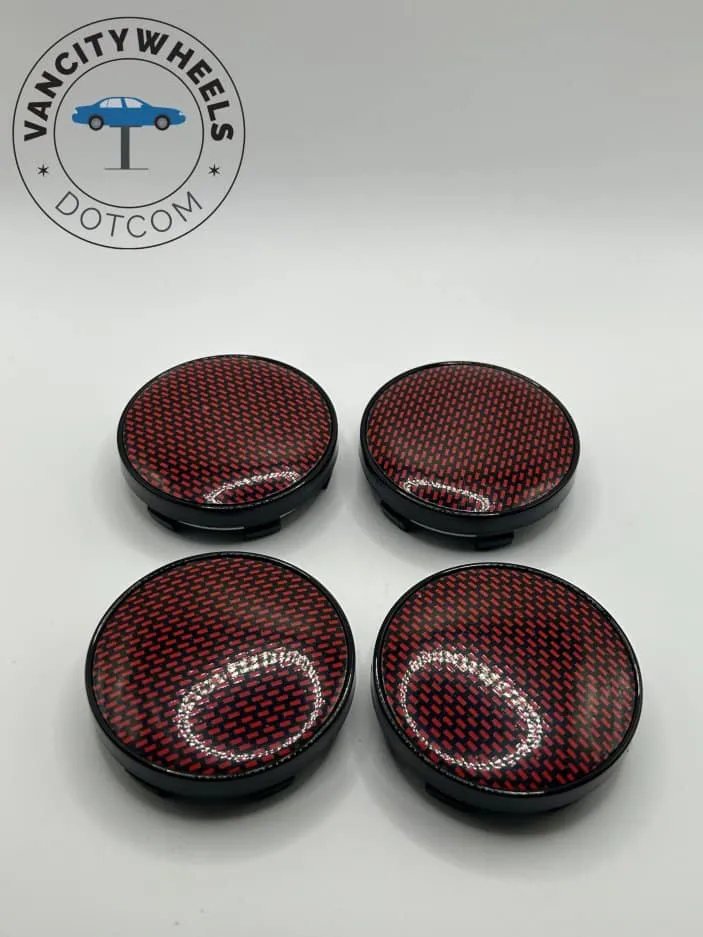 D336.jpg Red & Black Wheel Center Caps – Upgrade Your Vehicle’s Style - Image 1