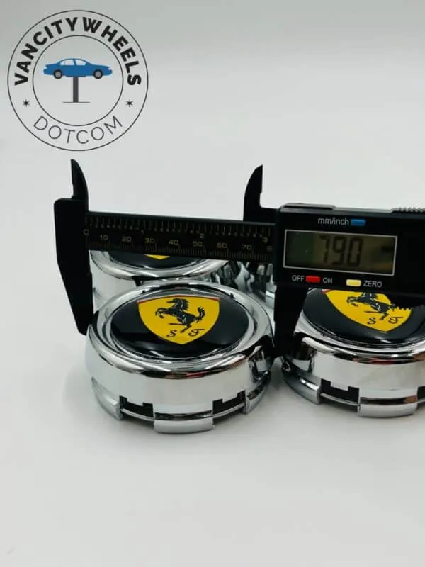 Ferrari Handmade Wheel Center Cap Stickers – Set of 4 - Image 8