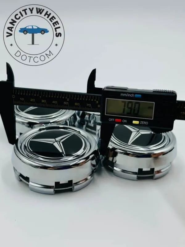 Mercedes AMG Radnabenabdeckung A0004000900 75mm - Image 8