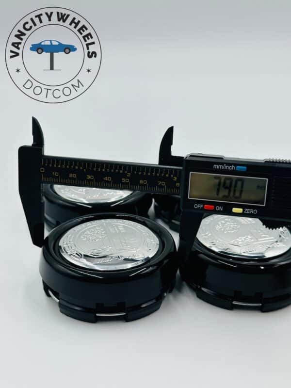 Mercedes AMG Wheel Caps 75mm 2.95inch Wreath (4Pcs) - Image 7