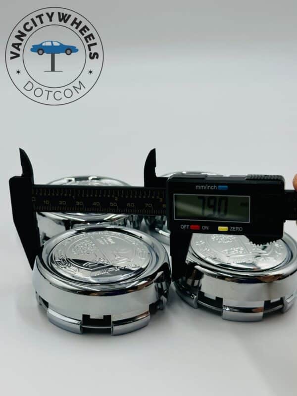 Mercedes AMG Wheel Caps 75mm 2.95inch Wreath (4Pcs) - Image 8