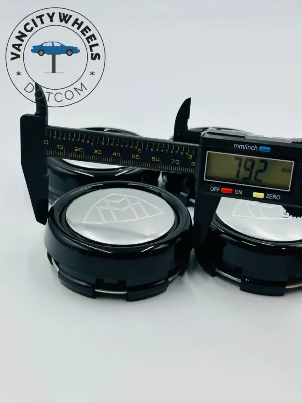 Premium 4Pcs Mercedes-Maybach Wheel Center Caps in Varied Sizes & Wheel Cap Base Colors - Image 7