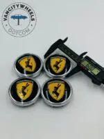 4pc Donkey Wheel Caps - 60mm, Versatile Fit for All Wheels - Image 4