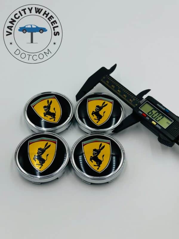 4pc Donkey Wheel Caps - 60mm, Versatile Fit for All Wheels - Image 4