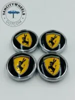 4pc Donkey Wheel Caps - 60mm, Versatile Fit for All Wheels - Image 2