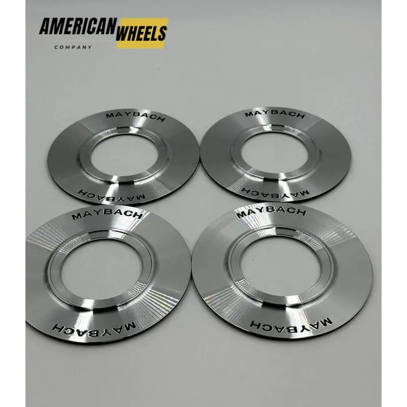G006 maybach chrome plates 1 Maybach G 006-1 Wheel Center Caps