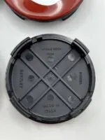 4pcs Bentley Wheel Center Caps 69mm(64mm) Red #3W0601170F - Image 3