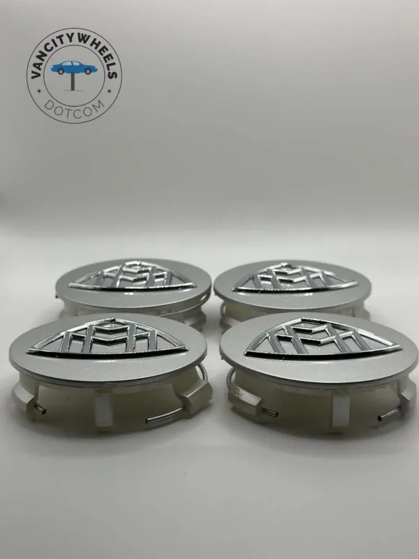 Mercedes Maybach-S Class Silver Wheel Caps – Set of 4 - Image 3