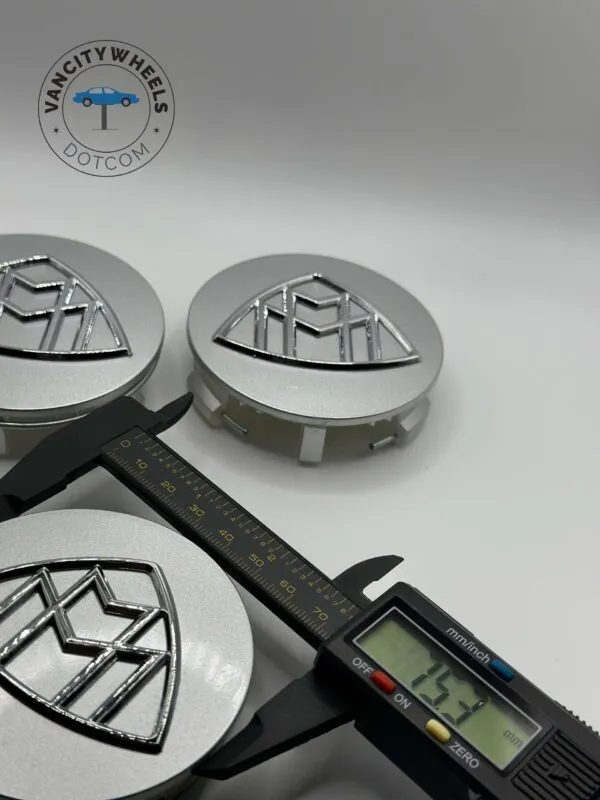 Mercedes Maybach-S Class Silver Wheel Caps – Set of 4 - Image 4