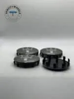 Maserati Wheel Center Caps – 4Pcs, QP/Ghibli, Matte Grey/Silver - Image 4