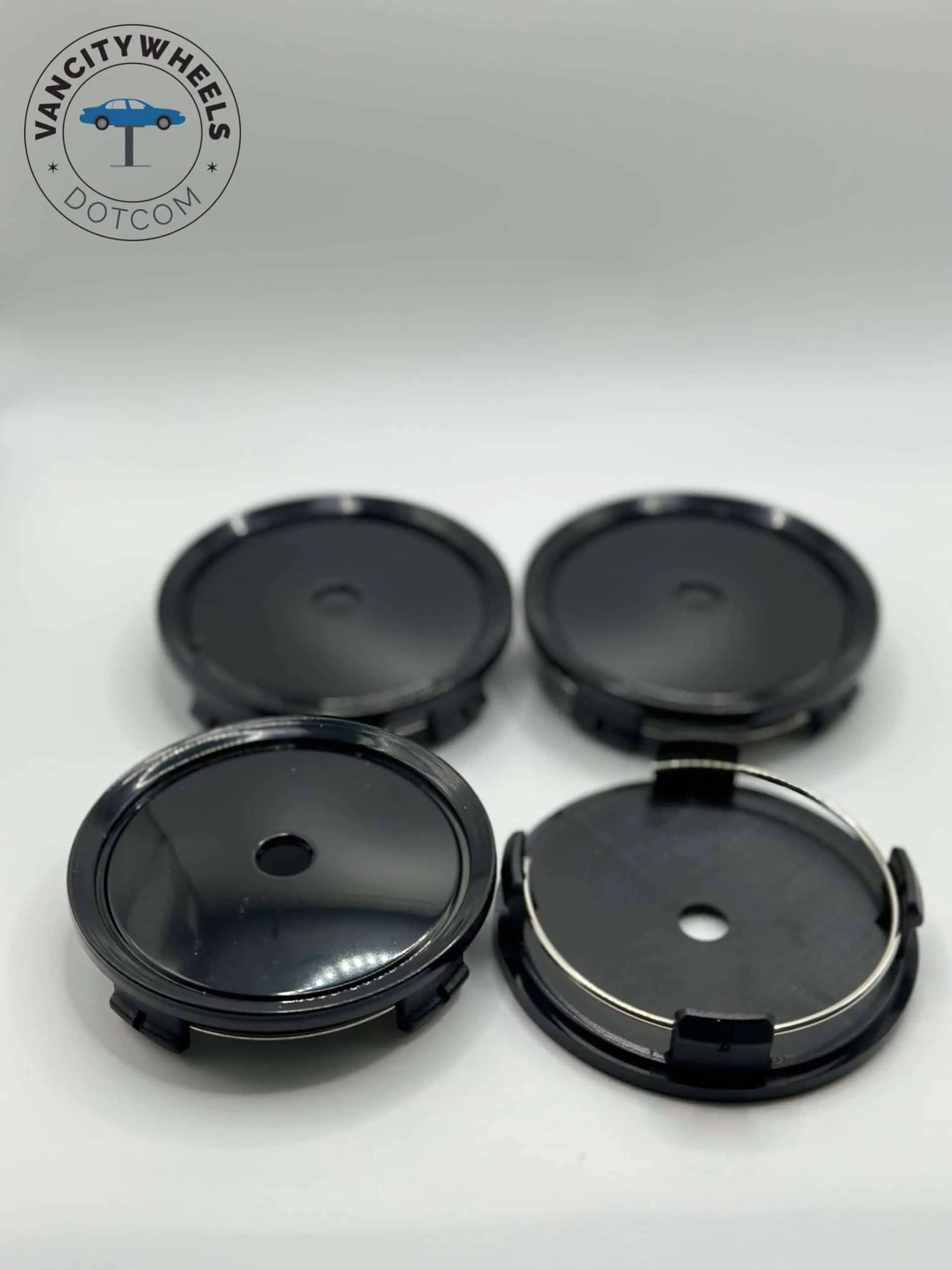 Mercedes 75mm Black Wheel Caps C B S A E GLK SLK GLC Mercedes 75mm Black Wheel Caps C B S A E GLK SLK GLC