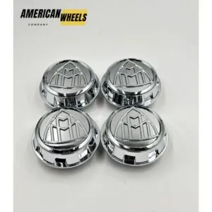 Mercedes AMG 60mm Chrome Wheel Center Cap