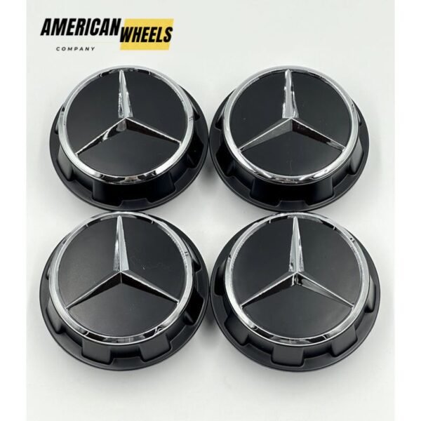 Mercedes 60mm AMG Surround Wheel Center Cap