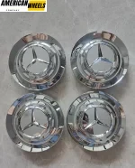 Mercedes Benz 146mm Chrome Wheel Cap – C-1028 17028 - (Set of 4) - Image 11
