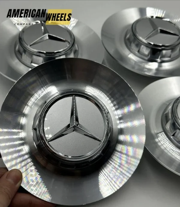 Mercedes AMG W222 Center Caps – 145mm/68mm, Hub Cover Emblem - (Set of 4) A2224002800 - Image 4