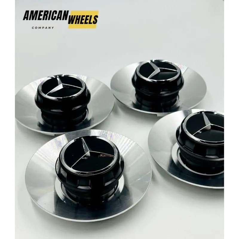 a2224000800 mercedes silver plates with mercedes black cap 1 Mercedes S Class A2224000800 W222 C217