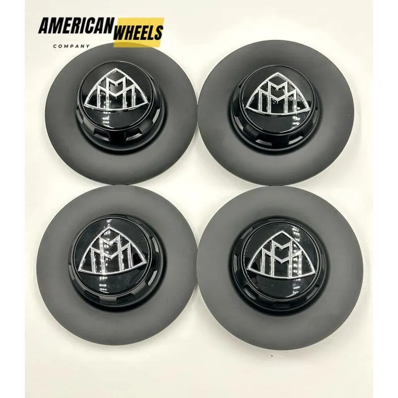 a2224002300 mercedes black plates with maybach black cap 1 145 mm maybach s680 hubcaps