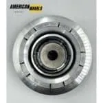 W222 Maybach S680 Hub Cover – Matte Black with Silver Chrome Logo Wheel Center Cap (A2224002300, 68mm) - (Set of 4) - Image 7