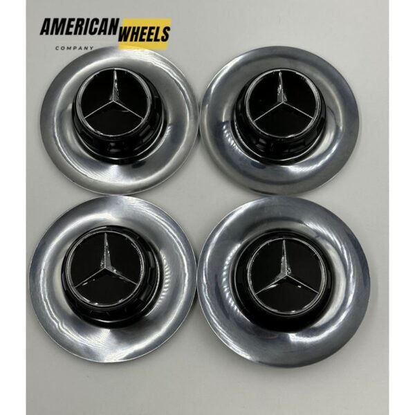 Chrome Mercedes Benz Maybach HubCap A2224002300, Fits Mercedes 145mm Wheel Center Hole, Center Cap Hub Cover for Mercedes w222 Hub Cover Rim