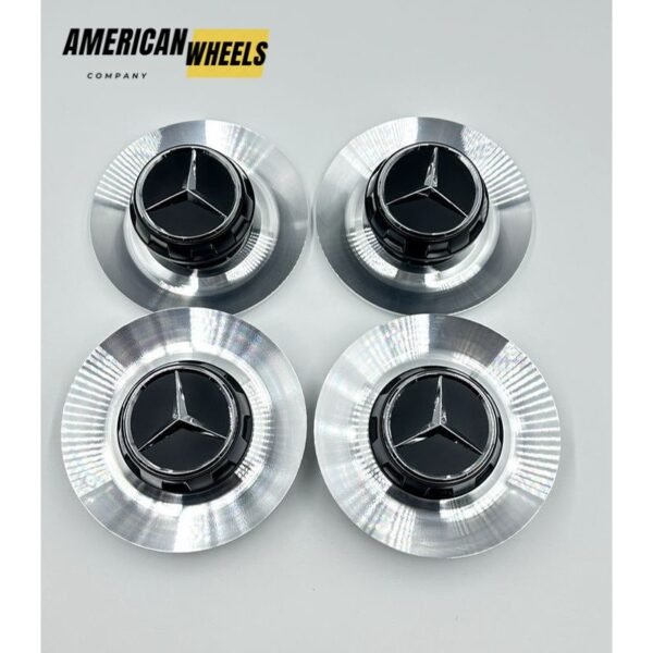 Mercedes Benz A2224002800 144mm/67mm Center Cap Hub Cover Emblem Spoke Wheel For Mercedes-Benz AMG Rims W222 W463 W166