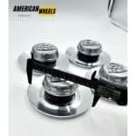 Mercedes Maybach W222 W463 W166 A2224002800 Center Caps (Set of 4) - Image 3