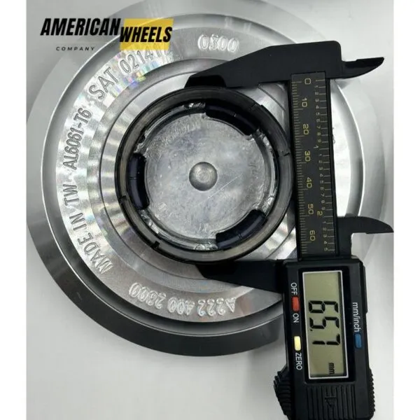 Mercedes AMG W222 Center Caps – 145mm/68mm, Hub Cover Emblem - (Set of 4) - Image 6