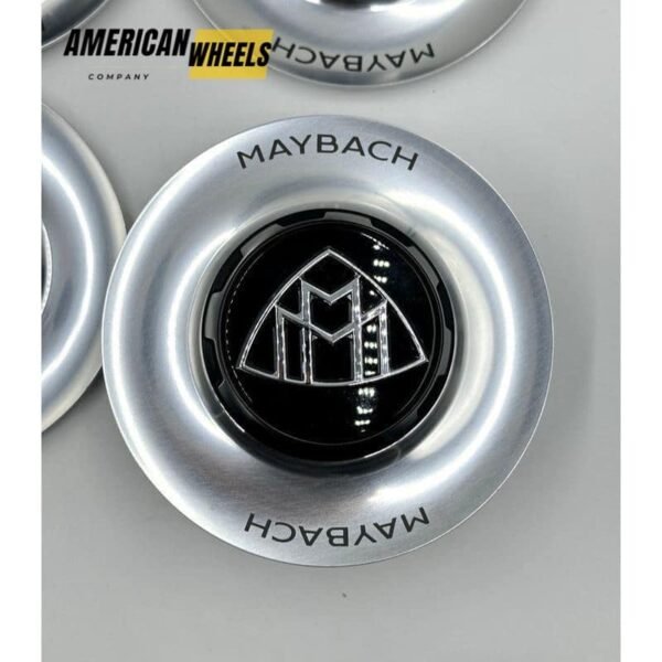 a2234000500 maybach chrome plates with black maybach caps 4