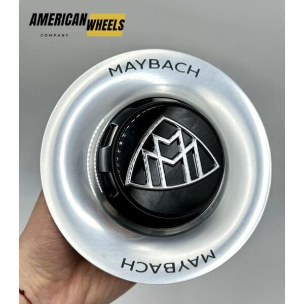 a2234000500 maybach chrome plates with black maybach caps 5